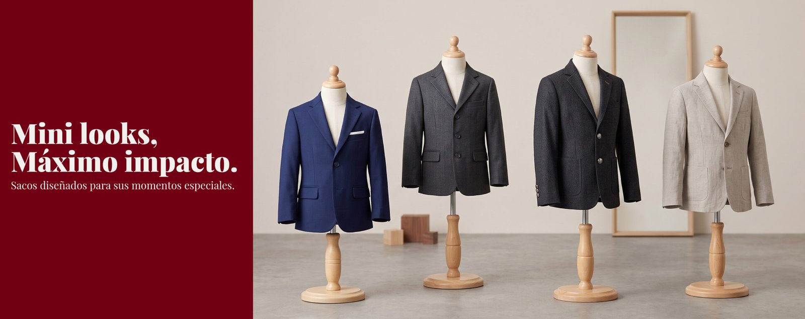 Sacos y mini looks